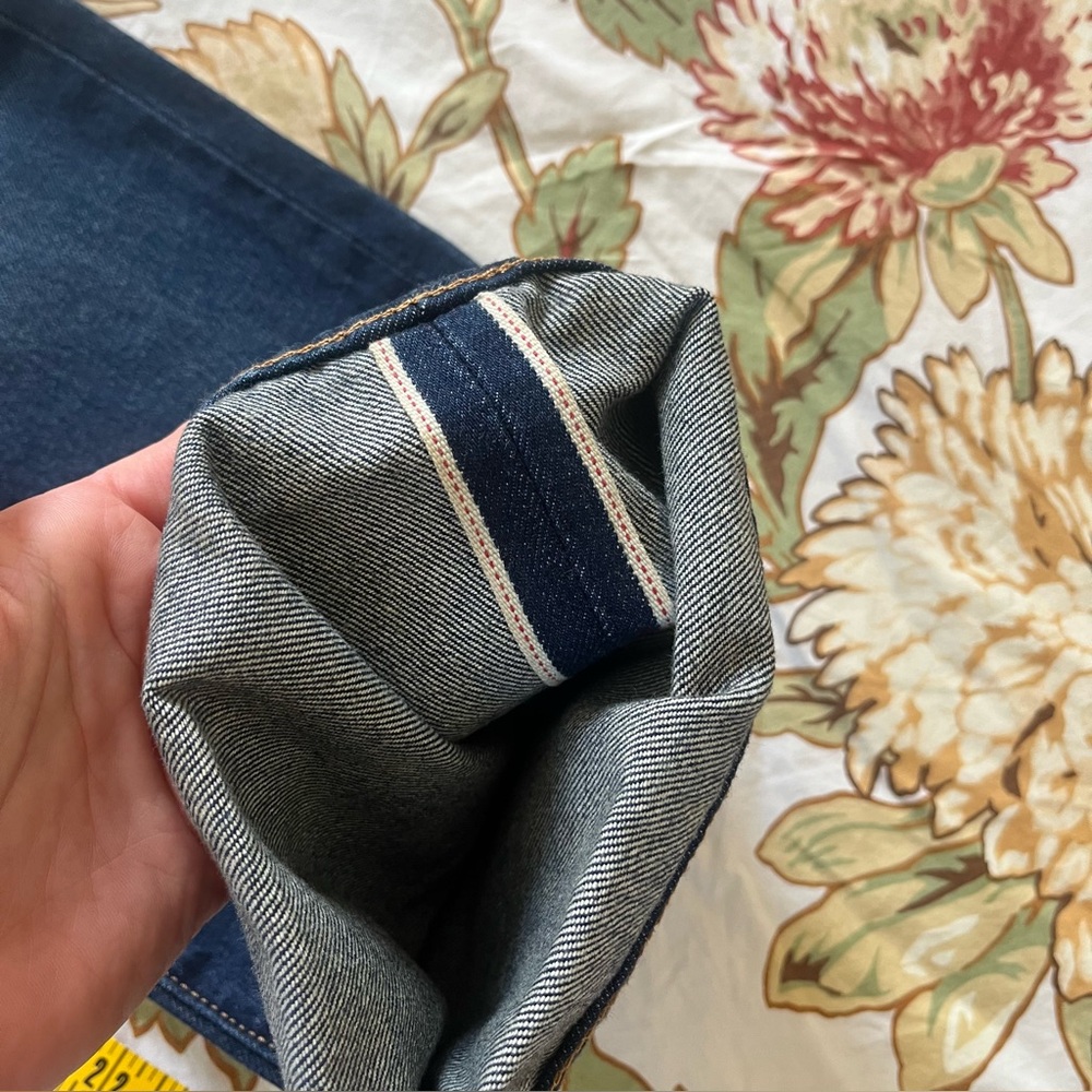 NWT Men’s Levi's 501 Original Fit Selvedge Jeans Size 34 x 32 in Bounty Hunter - Picture 13 of 16